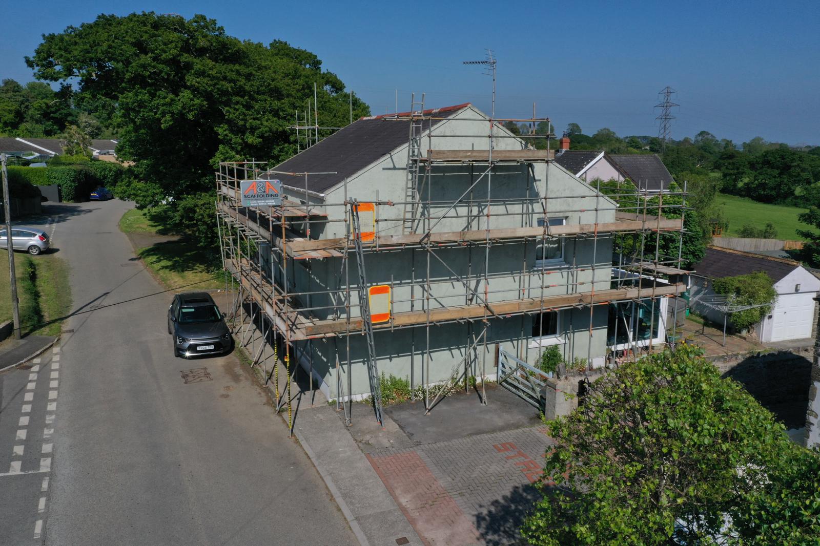 Scaffolding in Pembroke Dock